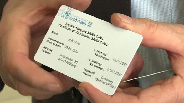 электронный паспорт вакцинации ЕС