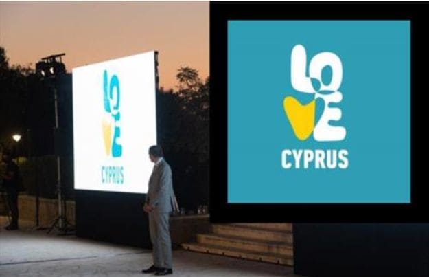 туристический логотип Кипра